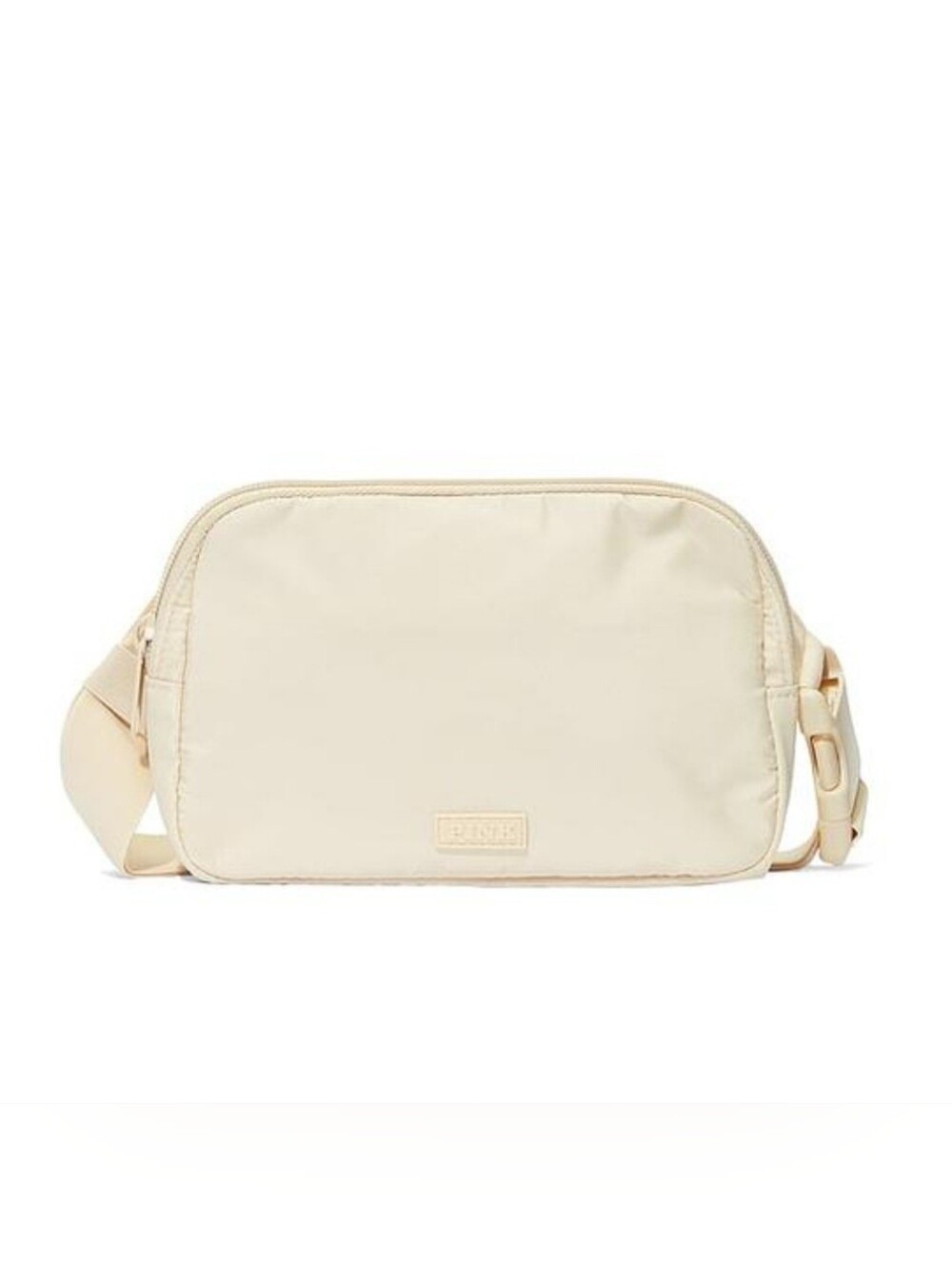 PINK Victoria's Secret Cream Belt Bag
